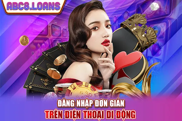 Đăng nhập đơn giản trên điện thoại di động