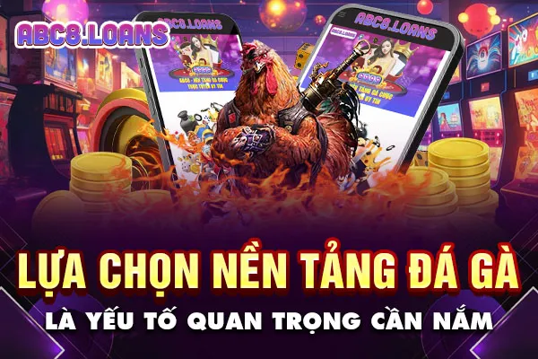 Lựa chọn nền tảng đá gà là yếu tố quan trọng cần nắm